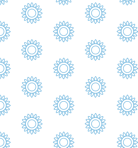 blue flowers pattern on transparent background - Download Free Stock Videos Pikwizard.com