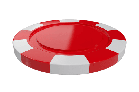 transparent red casino poker chip with white accents - Download Free Stock Videos Pikwizard.com