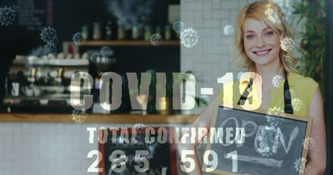 Small Business Owner Reopening Cafe Amid COVID-19 Challenges