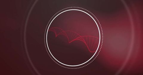 DNA Data Processing Visualization on Dark Digital Screen - Download Free Stock Images Pikwizard.com