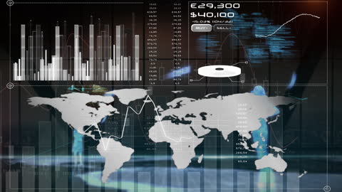 Global Data Visualization with Economic Indicators and Graphs