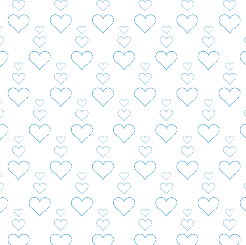 Seamless Blue Heart Pattern on Transparent Background Vector Art - Download Free Stock Videos Pikwizard.com