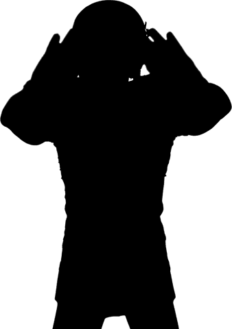 Transparent Silhouette of Man Holding Ball on Png Background - Download Free Stock Videos Pikwizard.com