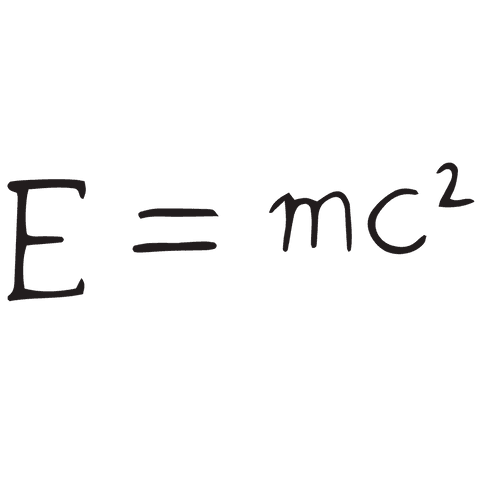 Einstein's E=mc^2 Formula Transparent Background - Download Free Stock Videos Pikwizard.com