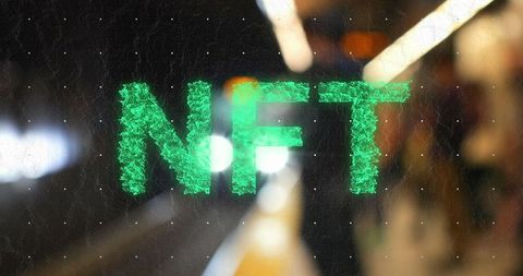 Nft concept blending digital and transportation
