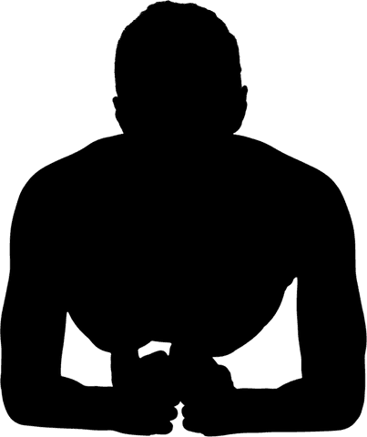 effective plank exercise male silhouette transparent png - Download Free Stock Videos Pikwizard.com