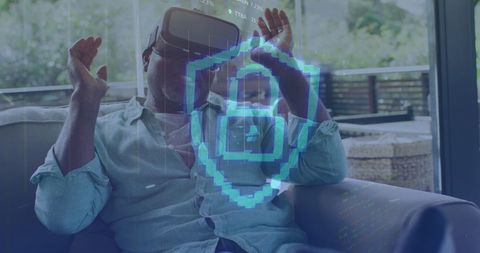 immersive virtual reality security and technology innovation - Download Free Stock Images Pikwizard.com
