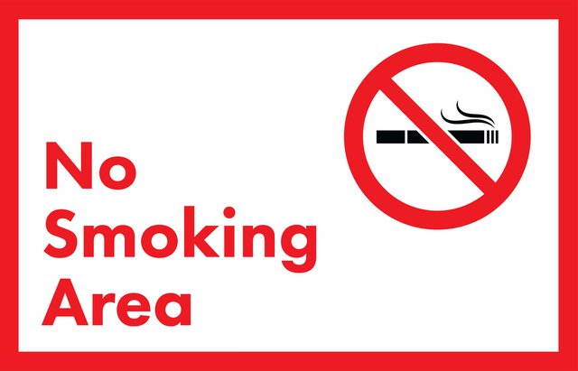 Transparent Red No Smoking Area Sign on White Background - Download Free Stock Videos Pikwizard.com