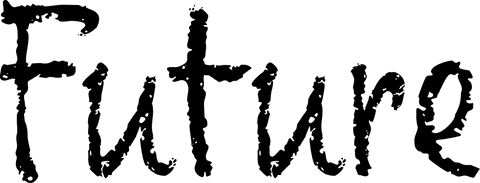 Transparent Futuristic LED Light Text Design