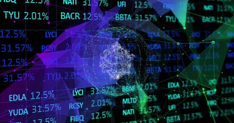 Digital Network Stock Market Dashboard Background - Download Free Stock Images Pikwizard.com