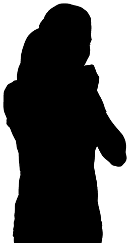 Transparent Silhouette of Active Sporty Woman Isoalated - Download Free Stock Videos Pikwizard.com