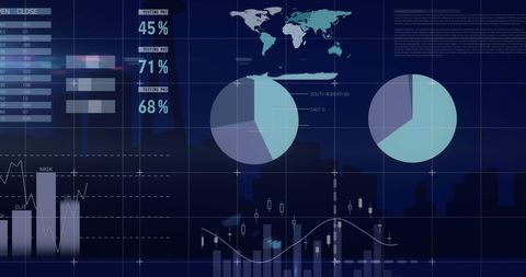 Digital Interface and Data Visualization Concept - Download Free Stock Images Pikwizard.com