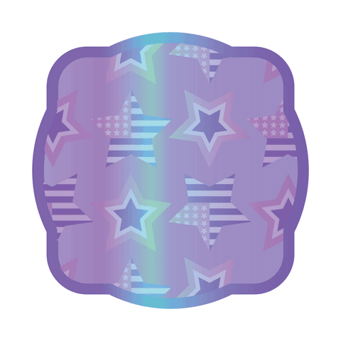 vibrant star-patterned transparent frame in pastel colors - Download Free Stock Videos Pikwizard.com