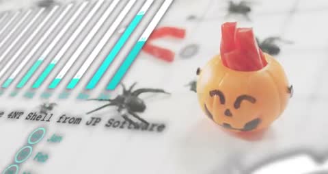 Digital Analytics with Halloween-themed Visualization