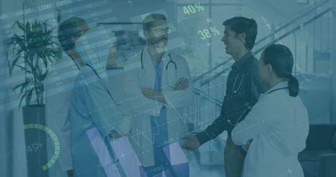 Healthcare Innovation: Doctors Discussing Data Integration - Download Free Stock Images Pikwizard.com