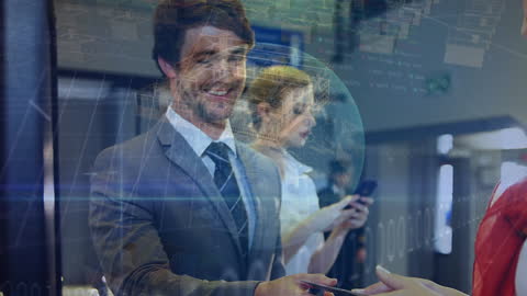 Global Business and Technology Integration Concept