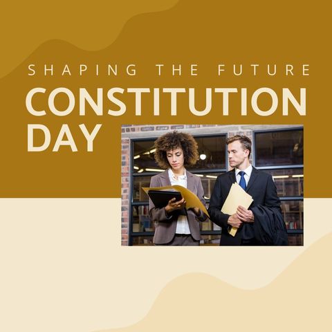 Celebration of Constitution Day with Diverse Lawyers Collaborating - Download Free Stock Templates Pikwizard.com