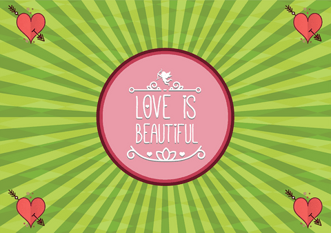 Vibrant Romantic Message on Transparent Background with Heart Motifs - Download Free Stock Videos Pikwizard.com