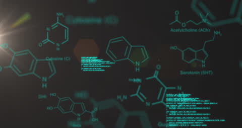 Digital Animation of Chemical Structures and Data Streams