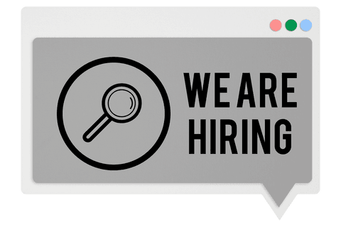 transparent speech bubble design with we are hiring message - Download Free Stock Videos Pikwizard.com