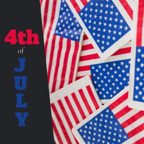 4th of july celebration with american flag theme - Download Free Stock Templates Pikwizard.com