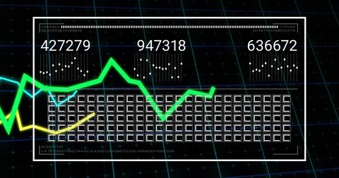 Digital Grid with Graph and Binary Codes Representing Tech Data