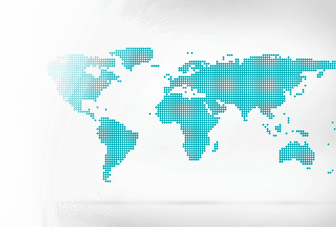 transparent turquoise dot world map illustration on light background - Download Free Stock Videos Pikwizard.com