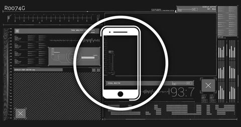 Digital Interface in Data Processing Concept Design - Download Free Stock Images Pikwizard.com