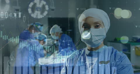 Innovative Medical Practices with Financial Analytics Concept