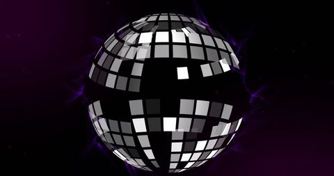Abstract 3D Spinning Globe on Dark Background - Download Free Stock Images Pikwizard.com