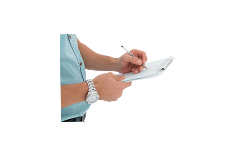 Caucasian Businessman Hands Holding Pen on Transparent Background - Download Free Stock Videos Pikwizard.com