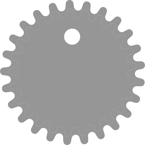 Gray Gear Shape Illustration on Transparent Background - Download Free Stock Videos Pikwizard.com