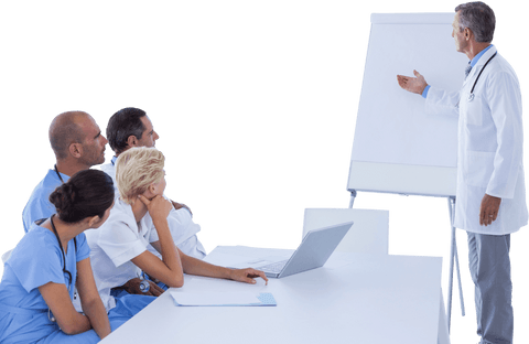 transparent doctor presentation to medical team - Download Free Stock Videos Pikwizard.com