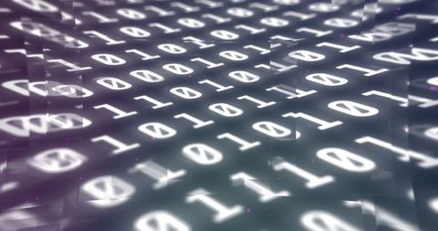 Binary Code Flowing in a Digital Wave - Download Free Stock Images Pikwizard.com