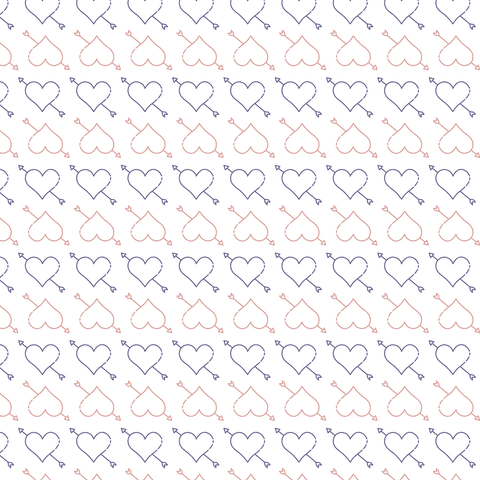 Transparent Pattern of Repeated Pink and Purple Hearts - Download Free Stock Videos Pikwizard.com