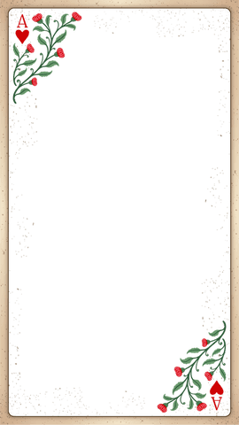 ace of hearts decorated with vines on transparent background - Download Free Stock Videos Pikwizard.com