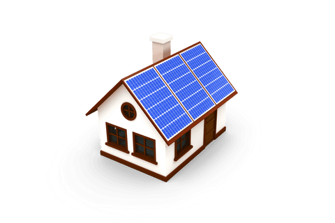 3d house model with transparent background and solar panels - Download Free Stock Videos Pikwizard.com