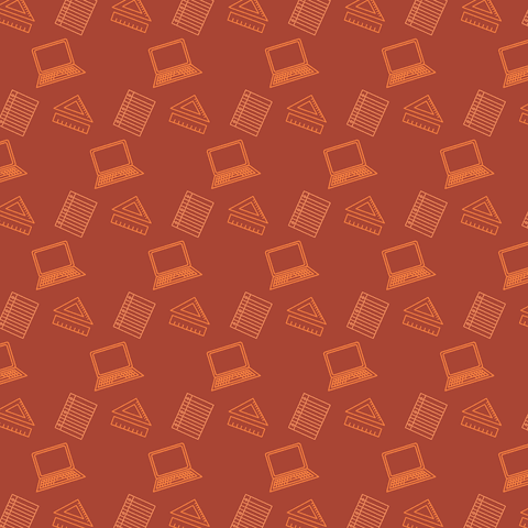 seamless orange pattern of laptops and notebooks on transparent background - Download Free Stock Videos Pikwizard.com