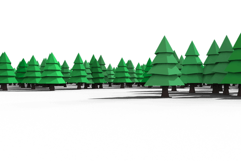 transparent green forest with stylized trees for vector illustration - Download Free Stock Videos Pikwizard.com