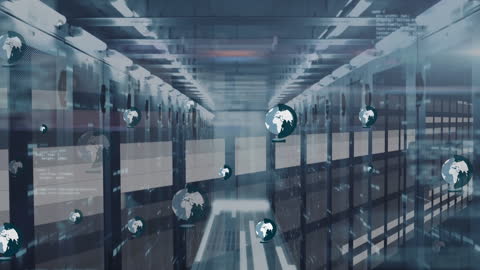 Global Network Connectivity in Modern Server Room