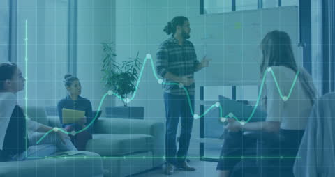 Dynamic Business Strategy Meeting with Diverse Team