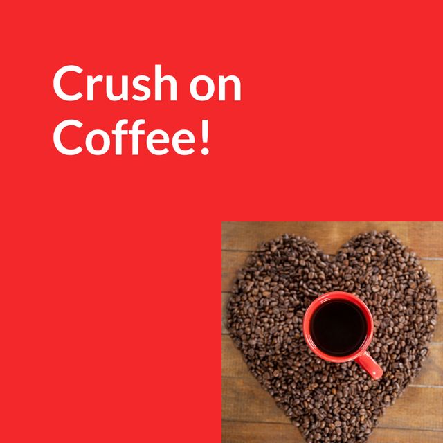 Heartfelt Coffee Enthusiasm with Rustic Setup and Red Brewed Bliss - Download Free Stock Templates Pikwizard.com