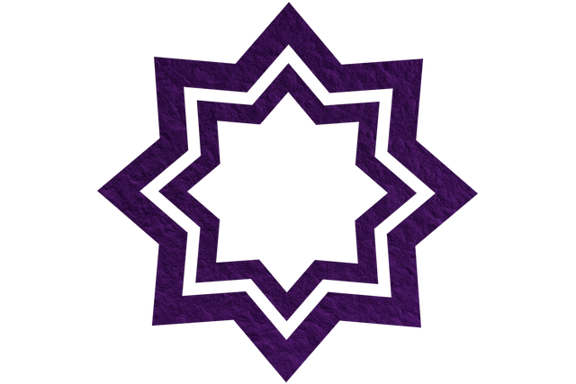 Purple Geometric Star Transparent Vector Shape Design Element - Download Free Stock Videos Pikwizard.com