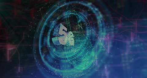 Digitally Abstract 5G Network Encryption Technology