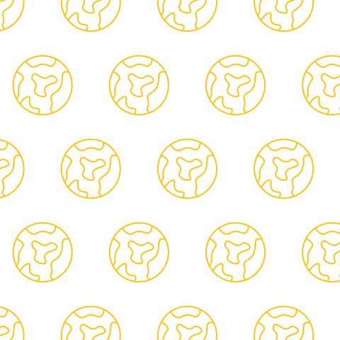 seamless globe pattern in yellow on transparent background - Download Free Stock Videos Pikwizard.com