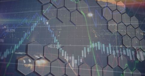 Digital Interface with Global Business Data Charts - Download Free Stock Images Pikwizard.com