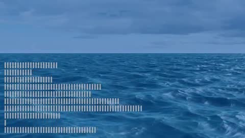 Majestic Open Ocean with Rolling Waves and Moody Clouds