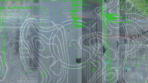 Abstract Visualization of Data Processing and Technology