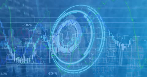 Digital Interface with Financial Data on 3D City Model