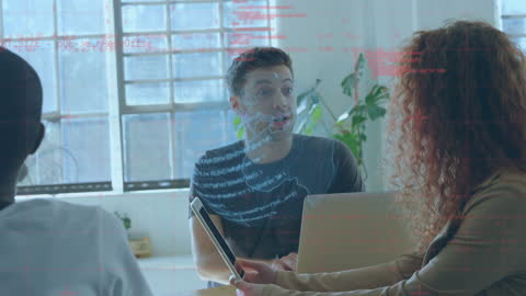 Augmented Reality Data Analysis in Modern Office Environment